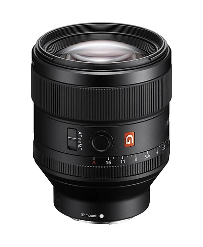 Sony Fe 85mm f/1.4 Gm Lens, Black, Bundle with 77mm Digital Essentials Filter Kit and 15x15" Lens Wrap