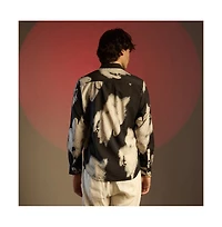 Campus Sutra Men's Contrast Dab Shirt