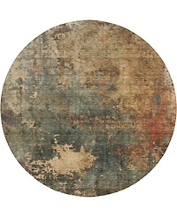 Dalyn Nouveau Washable NV19 8'x8' Round Area Rug