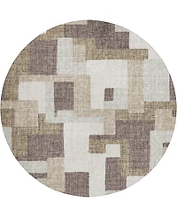 Dalyn Portico Washable PO3 8'x8' Round Area Rug