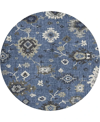 Dalyn Portico Washable PO6 8'x8' Round Area Rug