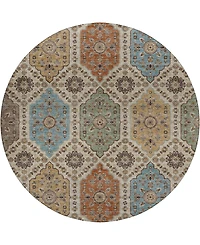 Dalyn Silk Road Washable SR7 8'x8' Round Area Rug