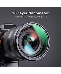 K&F Concept 72mm Nano-x Multi-Coated Ultraviolet Lens Filter