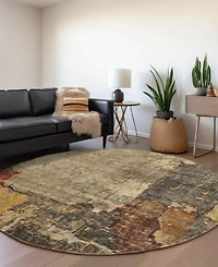 Dalyn Nouveau Washable NV9 8'x8' Round Area Rug
