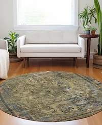 Dalyn Tabrook TB8 8'x8' Round Area Rug
