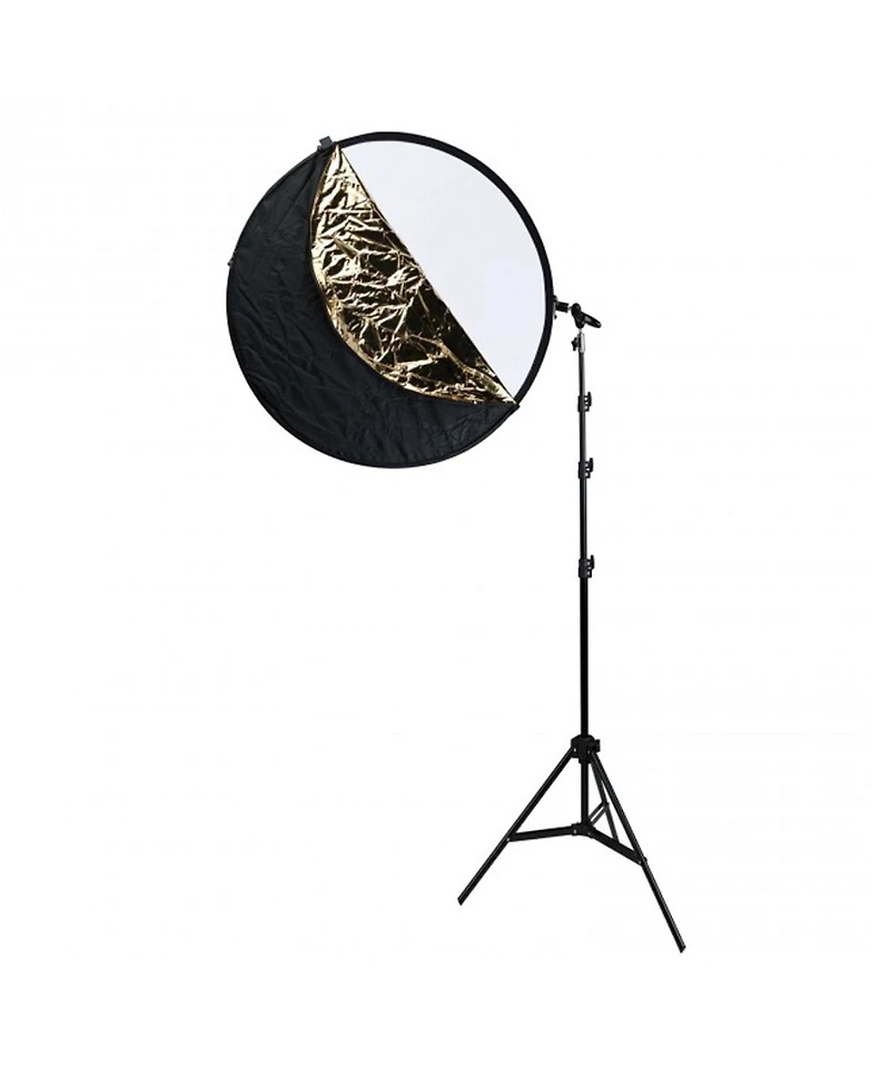 Westcott Photo Basics 40" 5-in-1 Collapsible Reflector Kit with Case, Reflector Holder Arm & Stand
