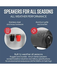 Polk Audio Atrium 4 All-Weather Outdoor Loudspeakers