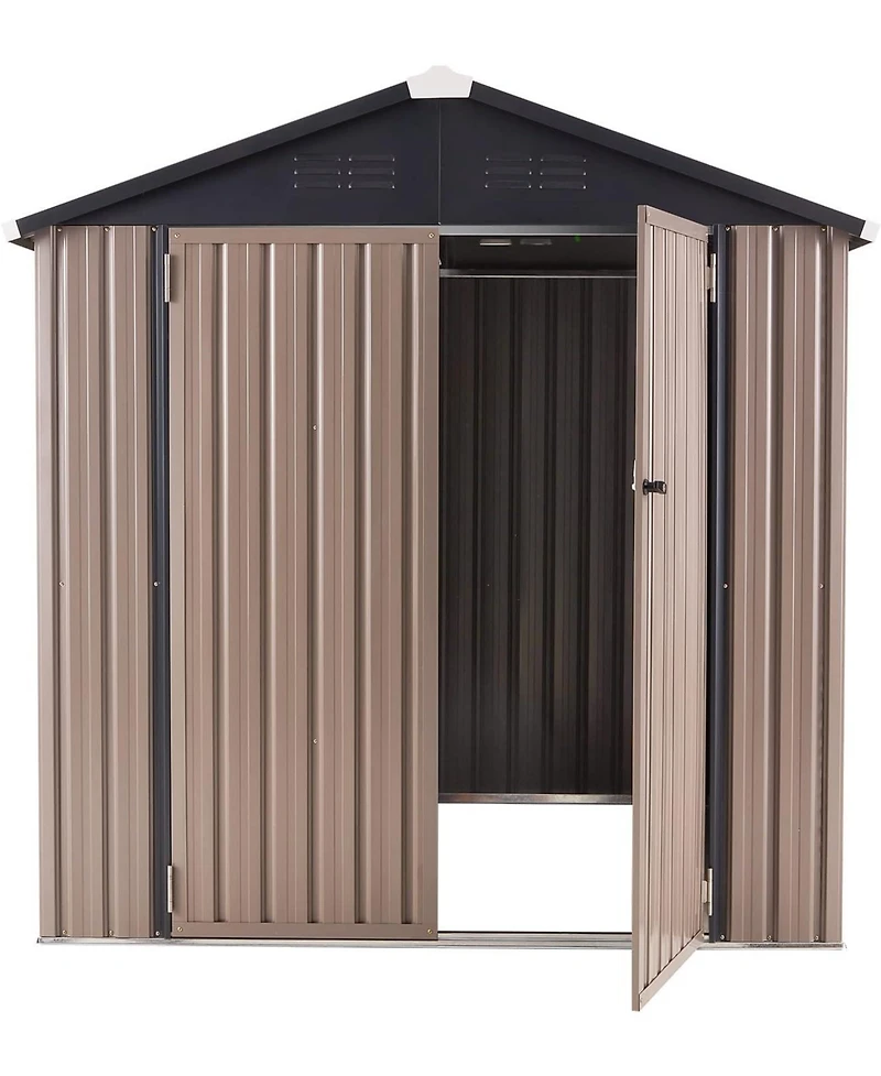 Aecojoy 6'x6' Outdoor Storage Shed