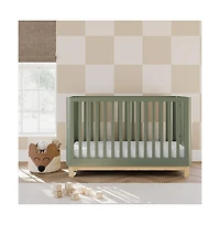 Storkcraft Santos 3-in-1 Convertible Crib (Olive with Natural)