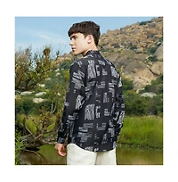 Campus Sutra Timber Lines Shirt