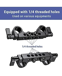 SmallRig Super Lightweight 15mm Railblock, 2-Pack