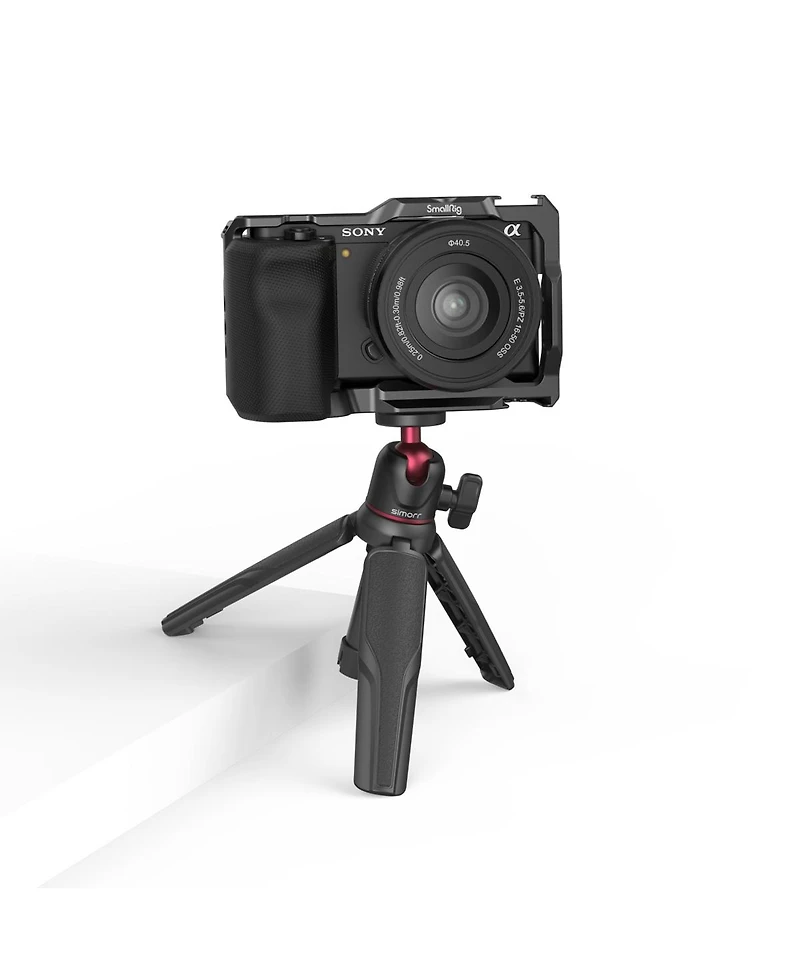 SmallRig simorr Vigor Vk-30 Vlog Tripod Kit with Vibe P96 Video Led Light