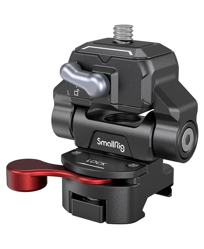 SmallRig Drop-In HawkLock Mini Quick Release Monitor Mount with Nato Clamp