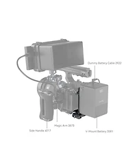 SmallRig 4064B Compact V-Mount Battery Mounting System