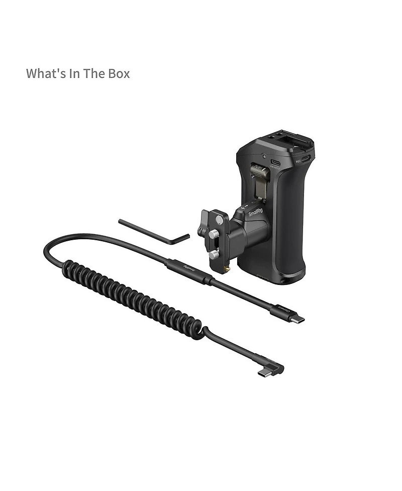 SmallRig SmallRig Rotating Side Handle with Trigger Rec for Selected Canon / Blackmagic Design Cameras