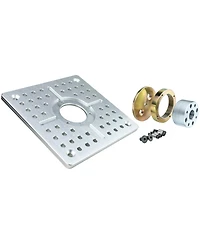 Kupo 10x10x1/2" Mitchell Cheese Plate with 3/8" Holes