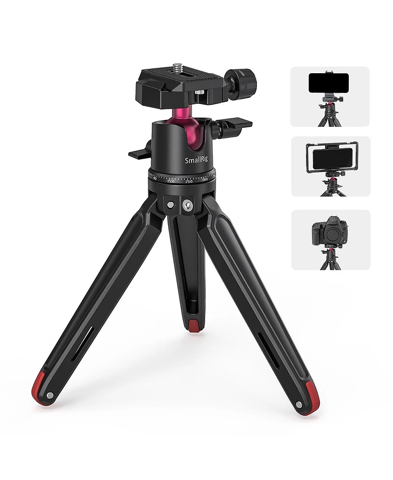 SmallRig Tabletop Mini Tripod with Panoramic Ball Head