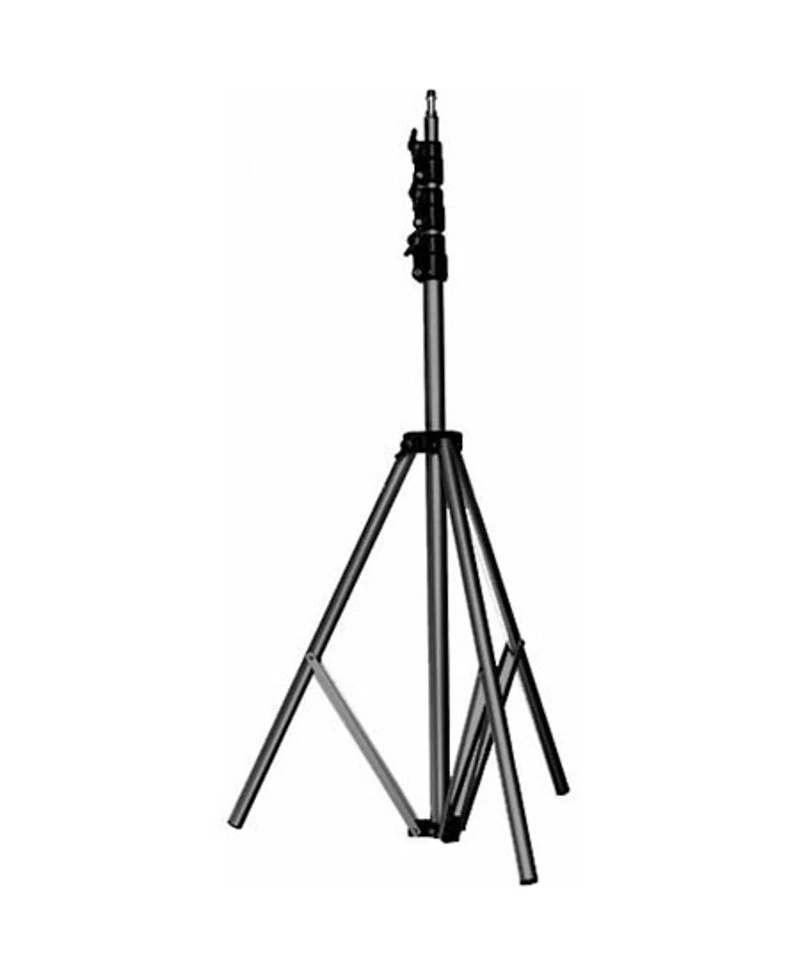 Manfrotto 11' Basic Lightstand, 5/8 Stud with 1/4"x20 Tip, Black. (#368B)