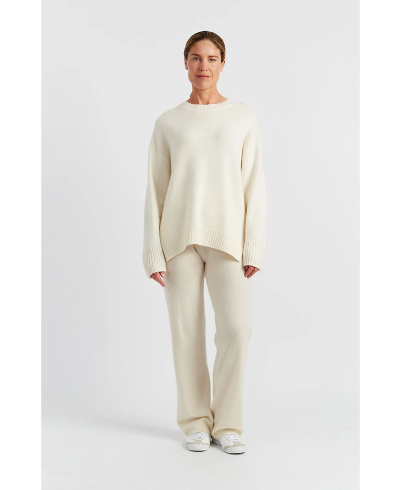 Chinti & Parker Women's Pure Cashmere Crew Neck Sweater