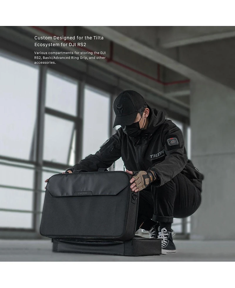 Tilta Soft Shell Case for Advanced Ring Grip, Black