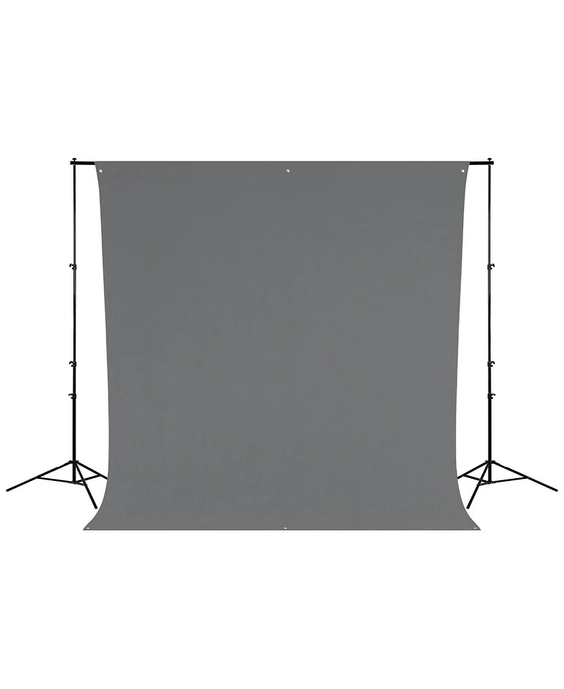 Westcott 9' x 10' Neutral Gray Wrinkle Resistant Backdrop