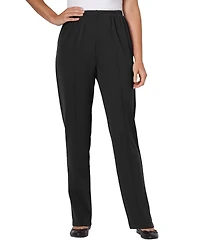 Woman Within Plus The Hassle-Free Elastic-Waist Soft Knit Pant