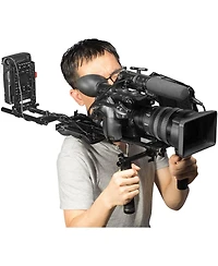 SmallRig Shoulder Rig Kit, Includes Shoulder Pad, Offset Raiser, 2x 15mm Rod