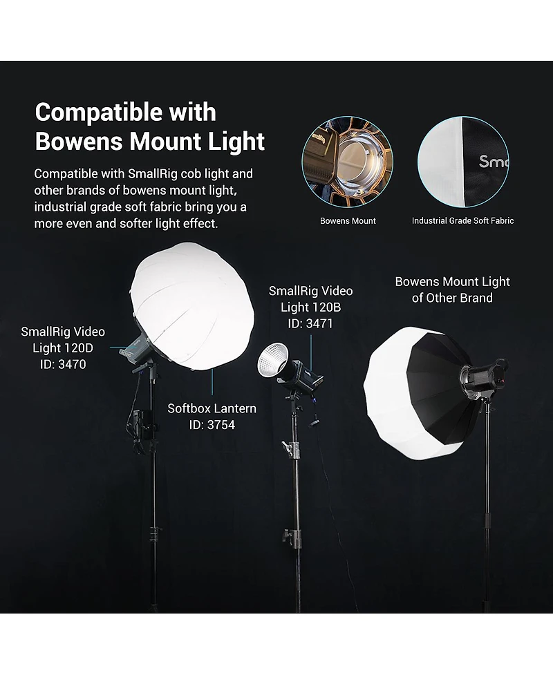SmallRig Ra-L65 25.5" Lantern Softbox