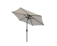 Flynama 8.8 Ft Aluminum Patio Umbrella with Tilt Crank and 42LB Base