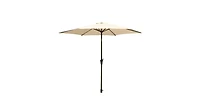Flynama 8.8 Ft Aluminum Patio Umbrella with Tilt Crank and 42LB Base