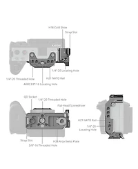 SmallRig HawkLock Quick Release Half Cage for Sony FX3/FX30 Camera