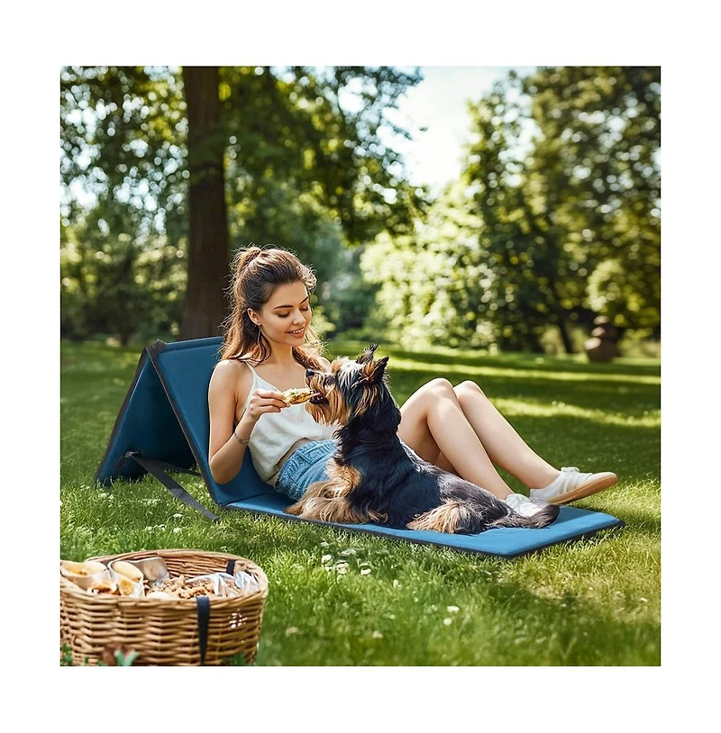 Sunjoy Portable Backrest Chair 2PK