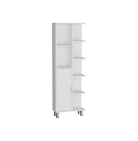 Tuhome Tain Linen Cabinet White Mdf