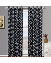 Meridian Room Darkening Thermal Insulated Curtain Pair (Set of 2 Panels