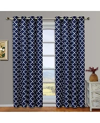 Meridian Room Darkening Thermal Insulated Curtain Pair (Set of 2 Panels