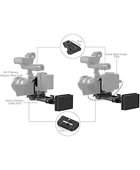 SmallRig 4063B Advanced Compact V-Mount Battery Mounting System