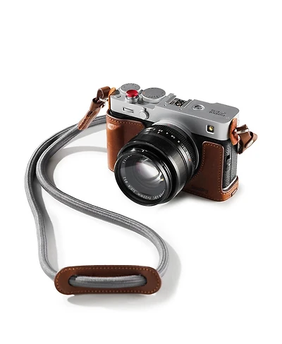 SmallRig Leather Half Case Kit for Fujifilm X-E5 Camera, Brown