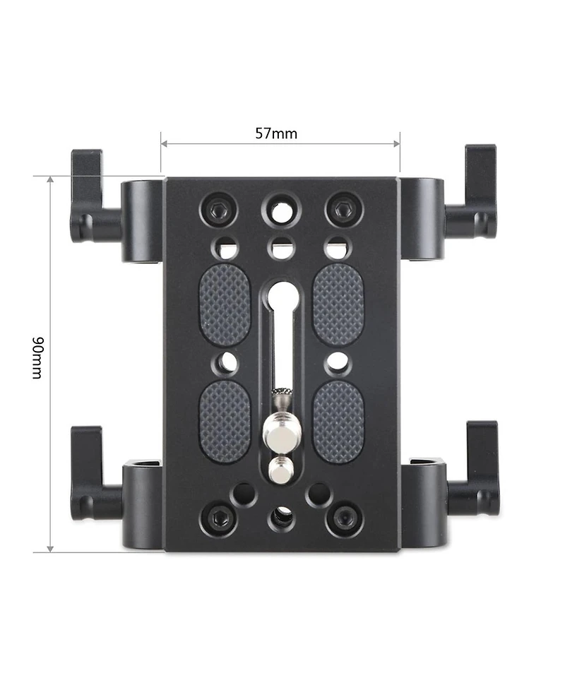 SmallRig Tripod Mounting Kit with Dual 15mm Rail Block