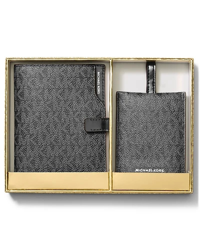 Michael Kors Jet Set Passport Wallet with Luggage Tag