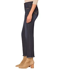 Democracy Women's High Rise Slim Straight "Ab" Solution Jeans