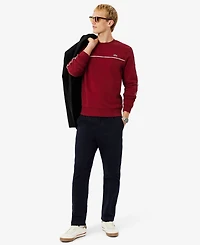 Lacoste Men's Logo Trim Long Sleeve Sweatshirt