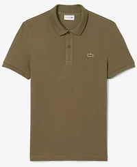 Lacoste Men's Slim Fit Short Sleeve Ribbed Polo Shirt