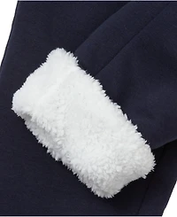 Lands' End Kids Husky High Pile Fleece Lined Jogger Sweatpants