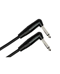 Hosa Technology Rean Right-Angle to Right-Angle Pro Guitar Patch Cable, 12"
