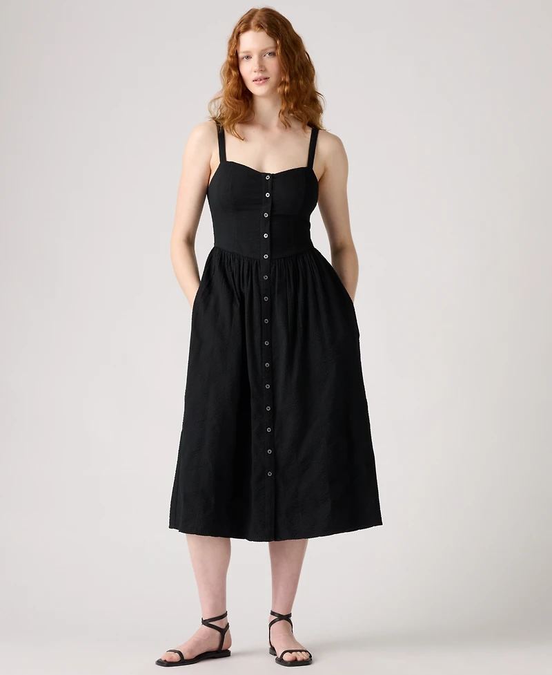 Levi's Women's Adore Sweetheart-Neck Midi Dress