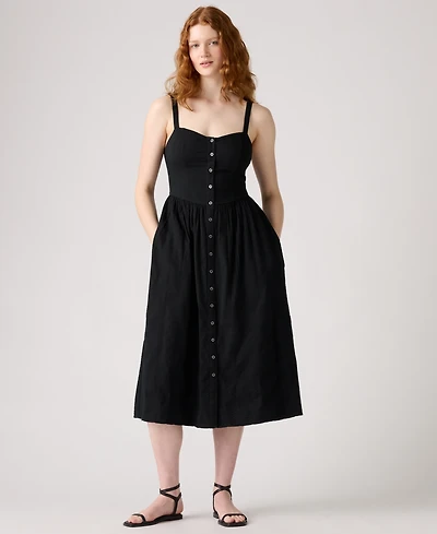 Levi's Women's Adore Sweetheart-Neck Midi Dress