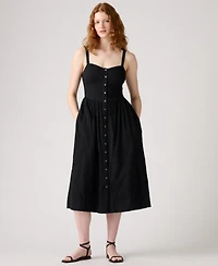 Levi's Women's Adore Sweetheart-Neck Midi Dress