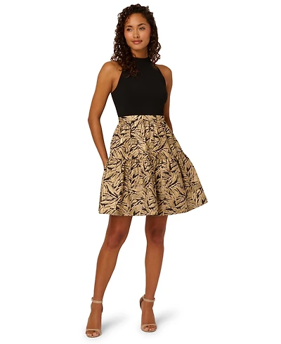 Adrianna Papell Women's Halter Party Dress