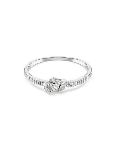 Swaroski Matrix Rhodium Plated Bangle