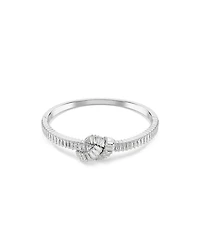 Swaroski Matrix Rhodium Plated Bangle